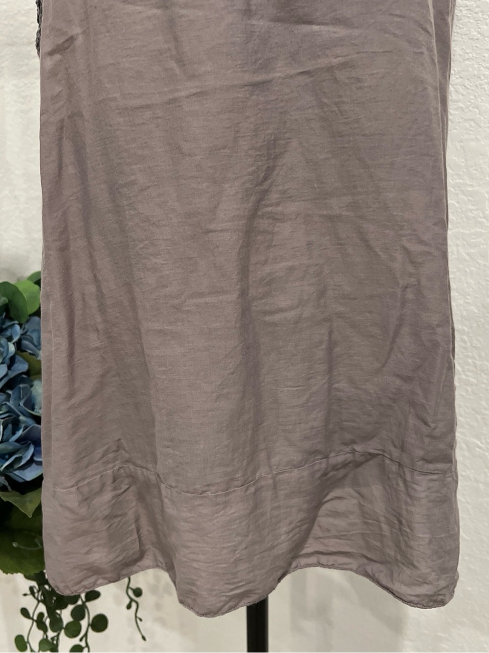 Magnolia Pearl Lace-Edge Camisole in Taupe Gray - Picture 4 of 11
